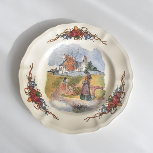 ヴィンテージデザートプレート ディゴワン＆サルグミンヌ Obernai（オベルネ）1- B