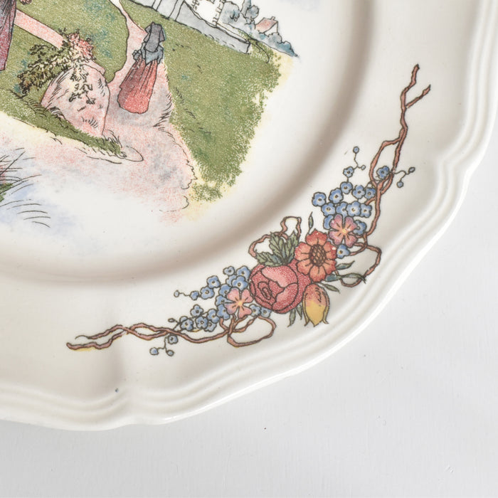 ヴィンテージデザートプレート ディゴワン＆サルグミンヌ Obernai（オベルネ）1- C