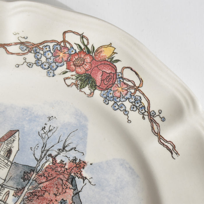 ヴィンテージデザートプレート ディゴワン＆サルグミンヌ Obernai（オベルネ）1- D