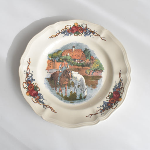 ヴィンテージデザートプレート ディゴワン＆サルグミンヌ Obernai（オベルネ）2- A