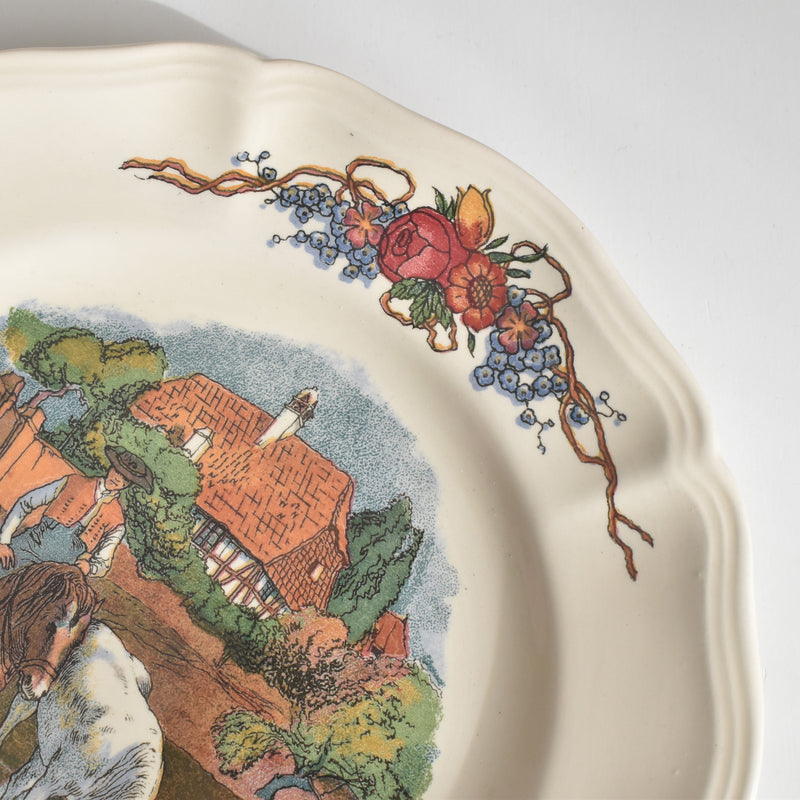 ヴィンテージデザートプレート ディゴワン＆サルグミンヌ Obernai（オベルネ）2- A