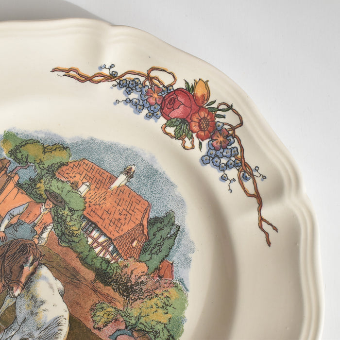 ヴィンテージデザートプレート ディゴワン＆サルグミンヌ Obernai（オベルネ）2- A