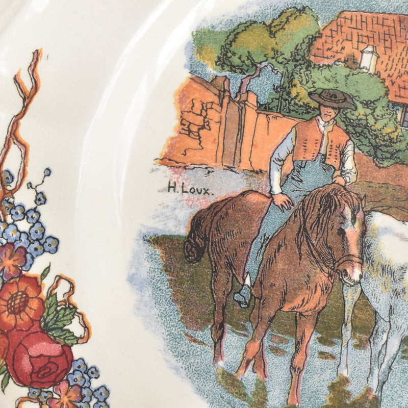 ヴィンテージデザートプレート ディゴワン＆サルグミンヌ Obernai（オベルネ）2- A