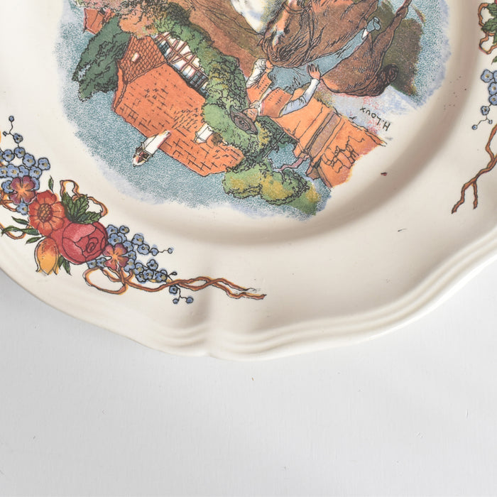 ヴィンテージデザートプレート ディゴワン＆サルグミンヌ Obernai（オベルネ）2- B