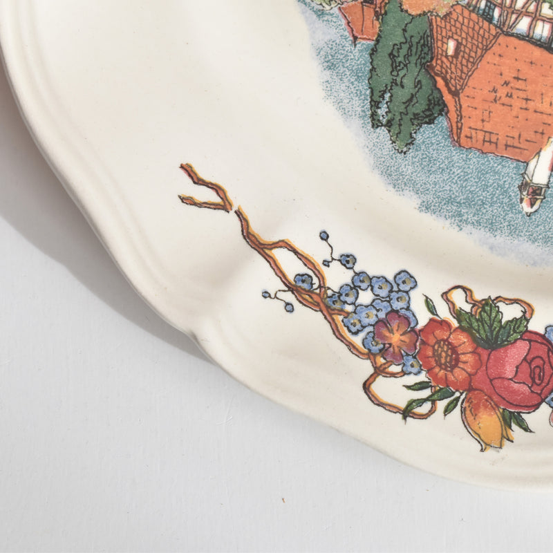 ヴィンテージデザートプレート ディゴワン＆サルグミンヌ Obernai（オベルネ）2- B