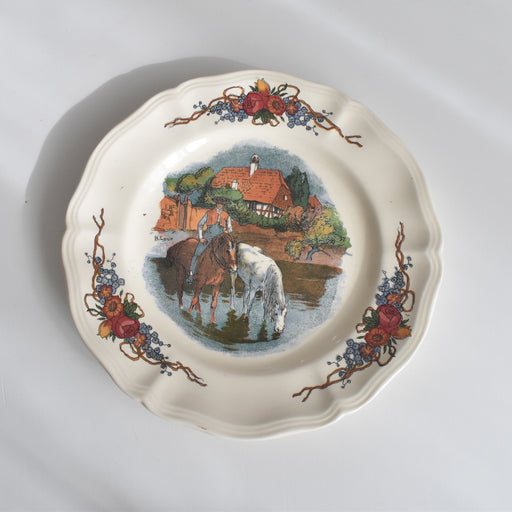 ヴィンテージデザートプレート ディゴワン＆サルグミンヌ Obernai（オベルネ）2- B