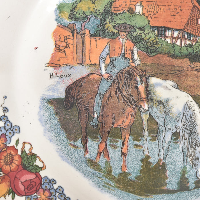 ヴィンテージデザートプレート ディゴワン＆サルグミンヌ Obernai（オベルネ）2- B