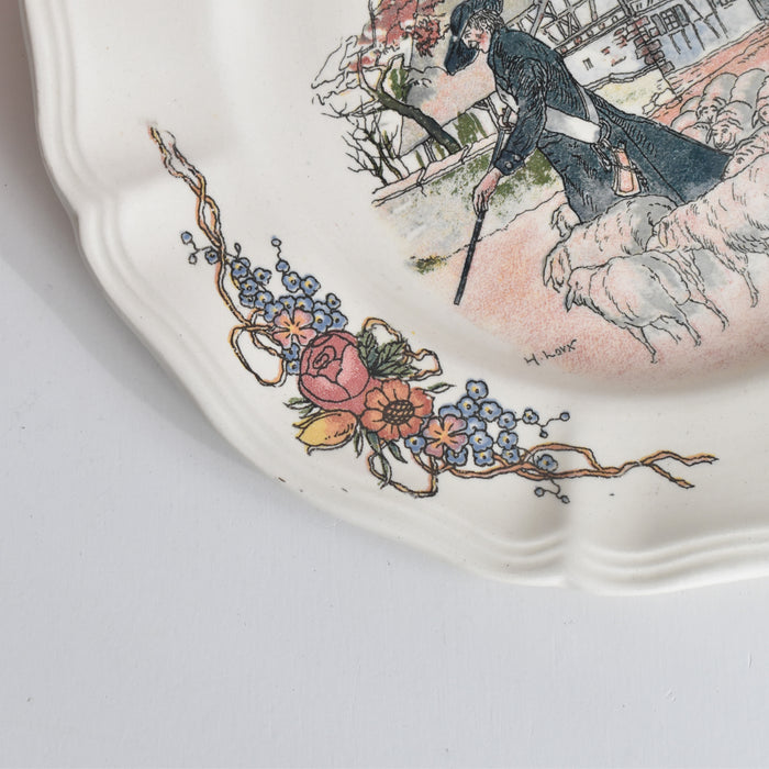 ヴィンテージデザートプレート ディゴワン＆サルグミンヌ Obernai（オベルネ）3- A