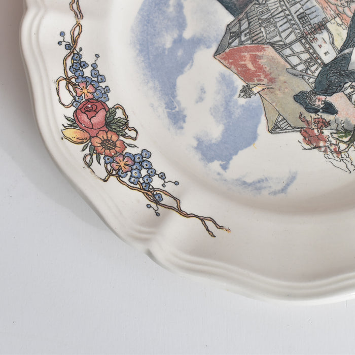 ヴィンテージデザートプレート ディゴワン＆サルグミンヌ Obernai（オベルネ）3- A