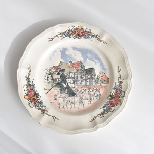 ヴィンテージデザートプレート ディゴワン＆サルグミンヌ Obernai（オベルネ）3- A