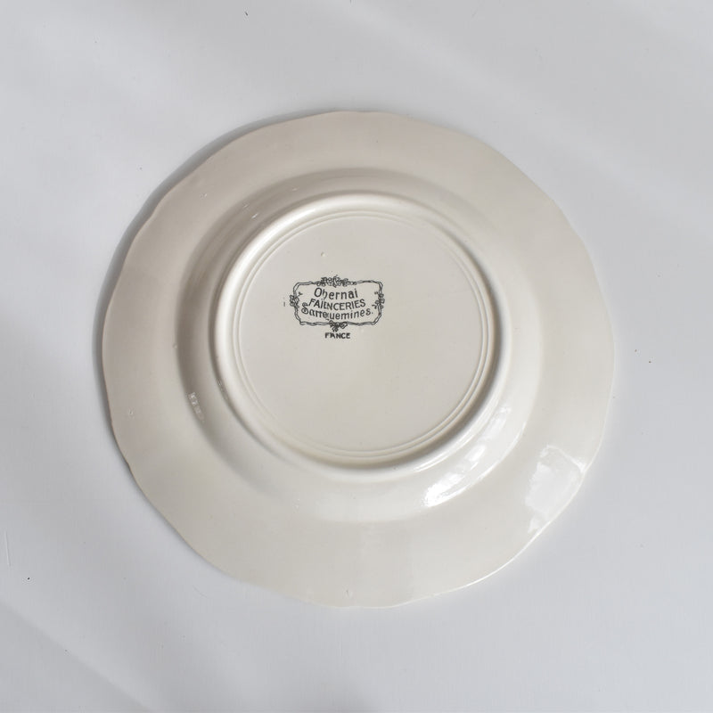 ヴィンテージデザートプレート ディゴワン＆サルグミンヌ Obernai（オベルネ）3- A