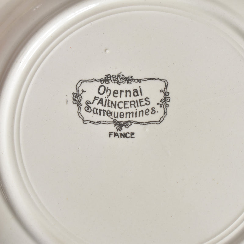 ヴィンテージデザートプレート ディゴワン＆サルグミンヌ Obernai（オベルネ）3- A