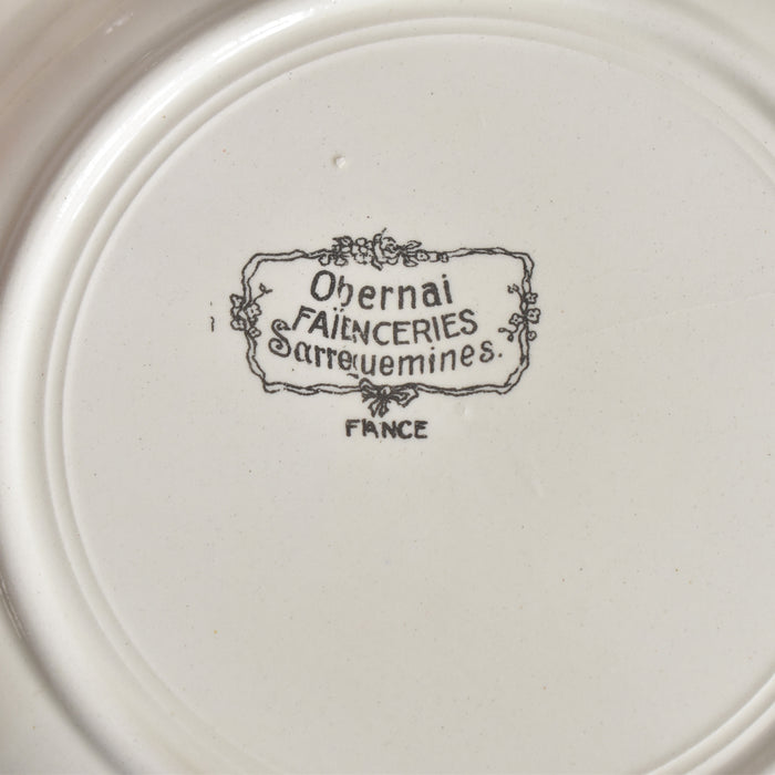 ヴィンテージデザートプレート ディゴワン＆サルグミンヌ Obernai（オベルネ）3- A