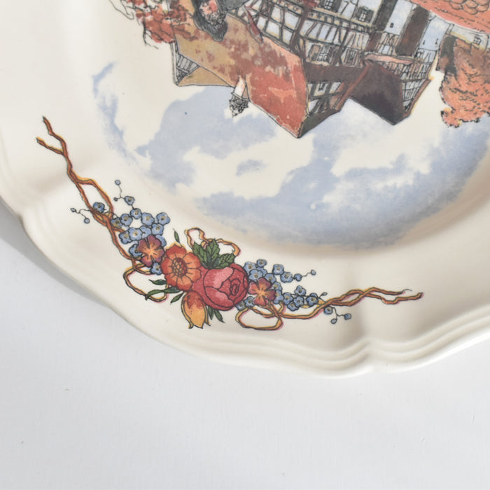 ヴィンテージデザートプレート ディゴワン＆サルグミンヌ Obernai（オベルネ）3- B