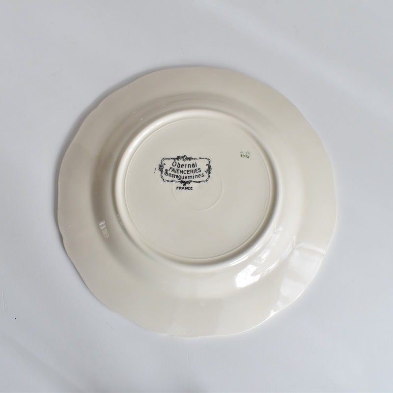 ヴィンテージデザートプレート ディゴワン＆サルグミンヌ Obernai（オベルネ）3- B