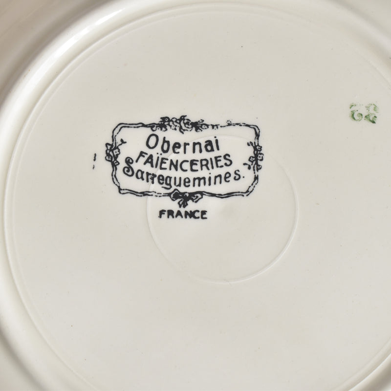 ヴィンテージデザートプレート ディゴワン＆サルグミンヌ Obernai（オベルネ）3- B