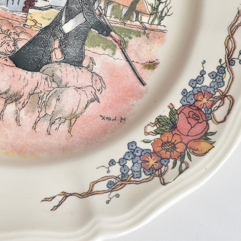 ヴィンテージデザートプレート ディゴワン＆サルグミンヌ Obernai（オベルネ）3- B