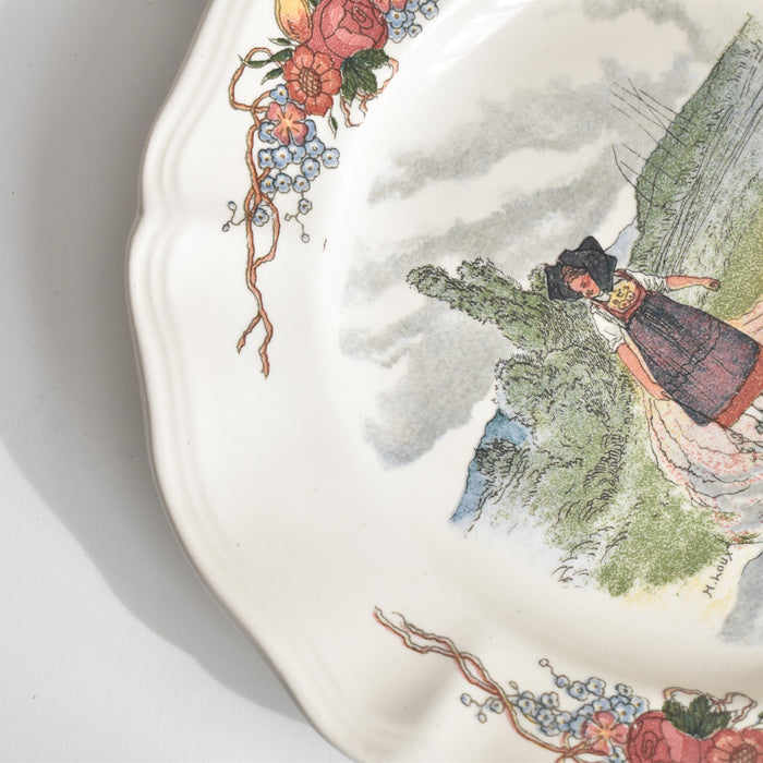 ヴィンテージデザートプレート ディゴワン＆サルグミンヌ Obernai（オベルネ）4- A