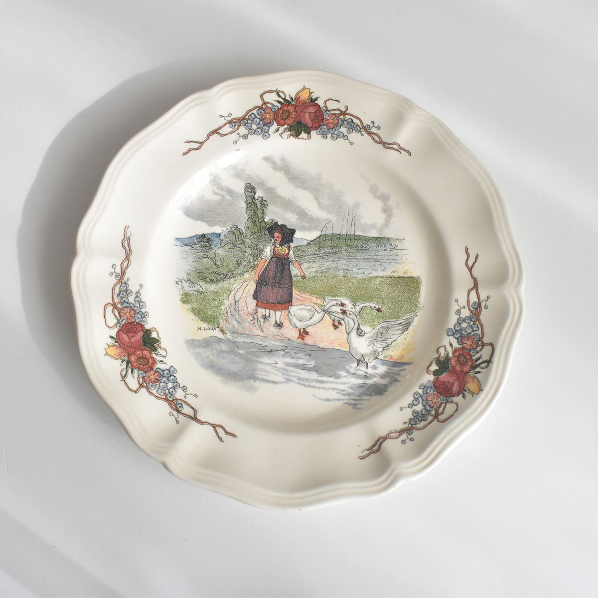 ヴィンテージデザートプレート ディゴワン＆サルグミンヌ Obernai