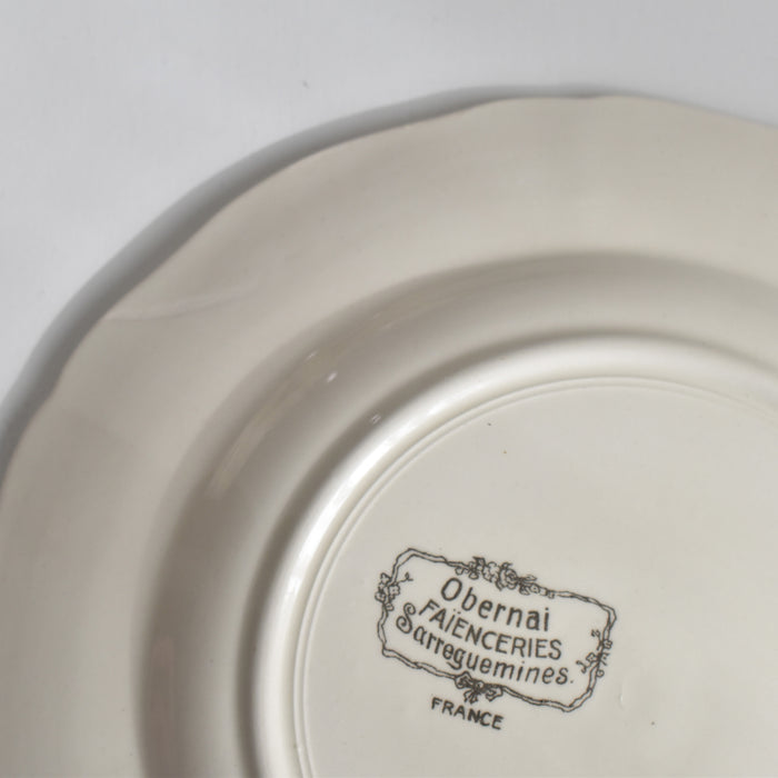 ヴィンテージデザートプレート ディゴワン＆サルグミンヌ Obernai（オベルネ）4- A