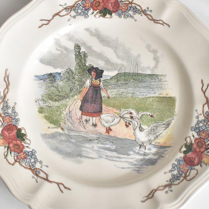 ヴィンテージデザートプレート ディゴワン＆サルグミンヌ Obernai（オベルネ）4- A