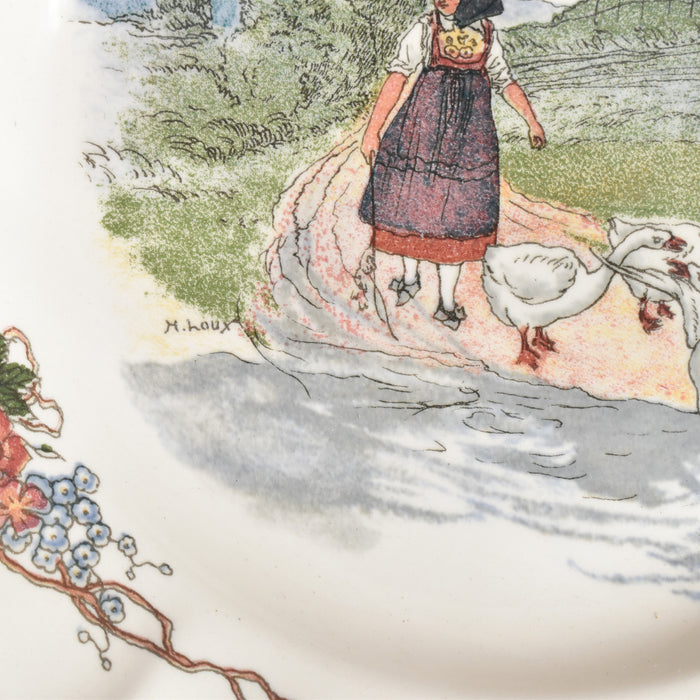 ヴィンテージデザートプレート ディゴワン＆サルグミンヌ Obernai（オベルネ）4- A