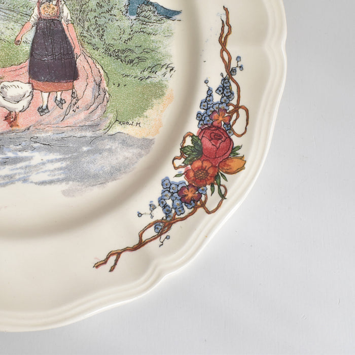 ヴィンテージデザートプレート ディゴワン＆サルグミンヌ Obernai（オベルネ）4- B