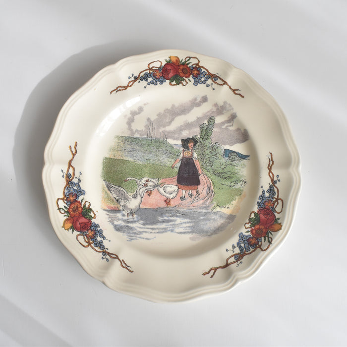 ヴィンテージデザートプレート ディゴワン＆サルグミンヌ Obernai（オベルネ）4- B