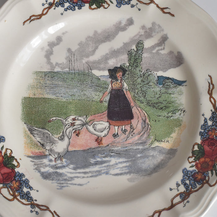 ヴィンテージデザートプレート ディゴワン＆サルグミンヌ Obernai（オベルネ）4- B