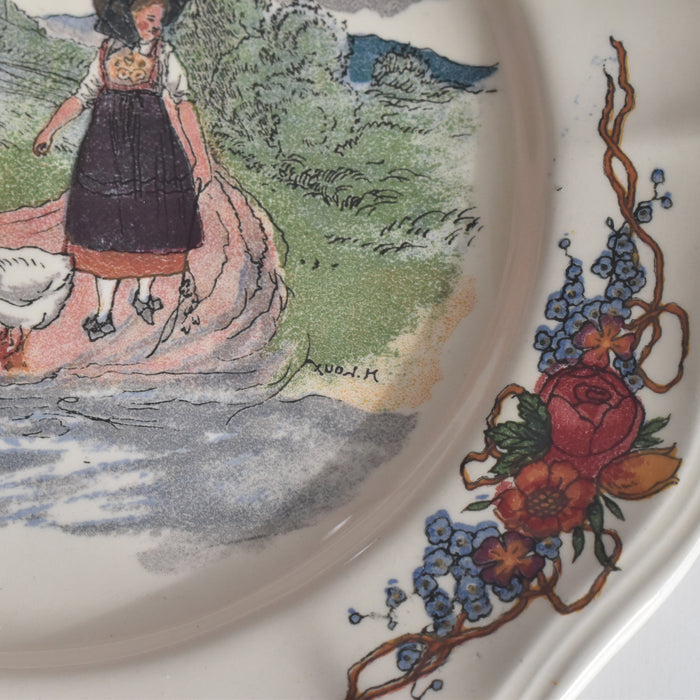 ヴィンテージデザートプレート ディゴワン＆サルグミンヌ Obernai（オベルネ）4- B