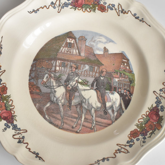 ヴィンテージプレート ディゴワン＆サルグミンヌ Obernai（オベルネ） B