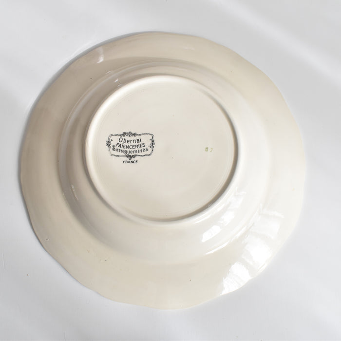 ヴィンテージ深皿 ディゴワン＆サルグミンヌ Obernai（オベルネ）
