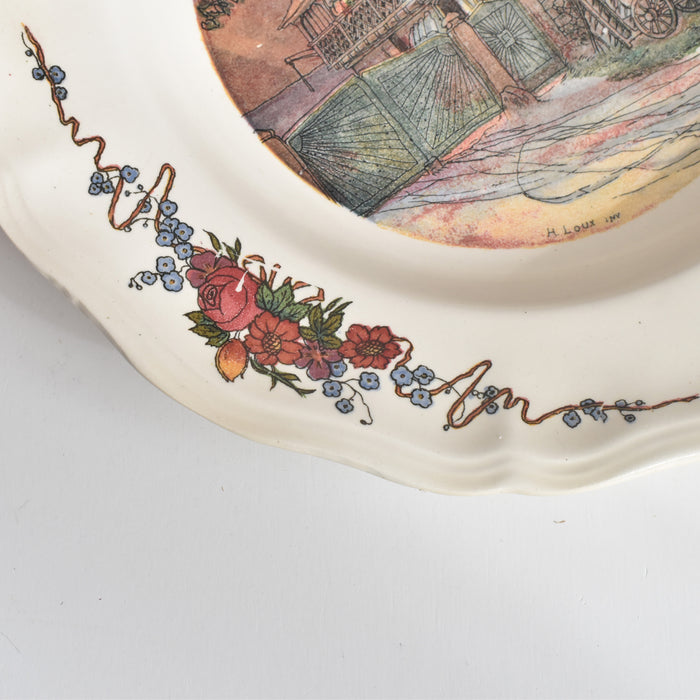 ヴィンテージ深皿 ディゴワン＆サルグミンヌ Obernai（オベルネ） A