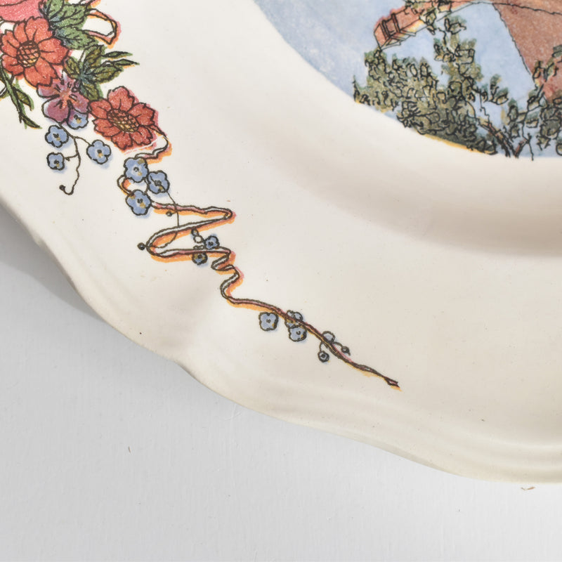 ヴィンテージ深皿 ディゴワン＆サルグミンヌ Obernai（オベルネ） A