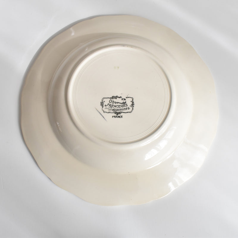 ヴィンテージ深皿 ディゴワン＆サルグミンヌ Obernai（オベルネ） A