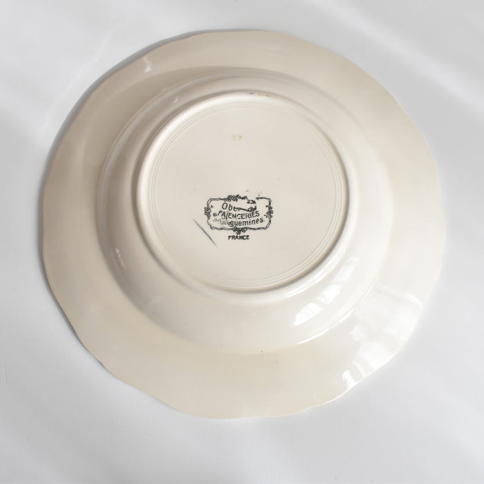 ヴィンテージ深皿 ディゴワン＆サルグミンヌ Obernai（オベルネ） A