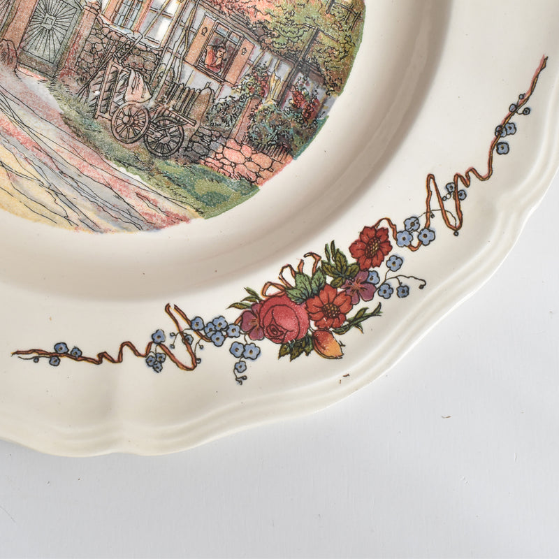 ヴィンテージ深皿 ディゴワン＆サルグミンヌ Obernai（オベルネ） A