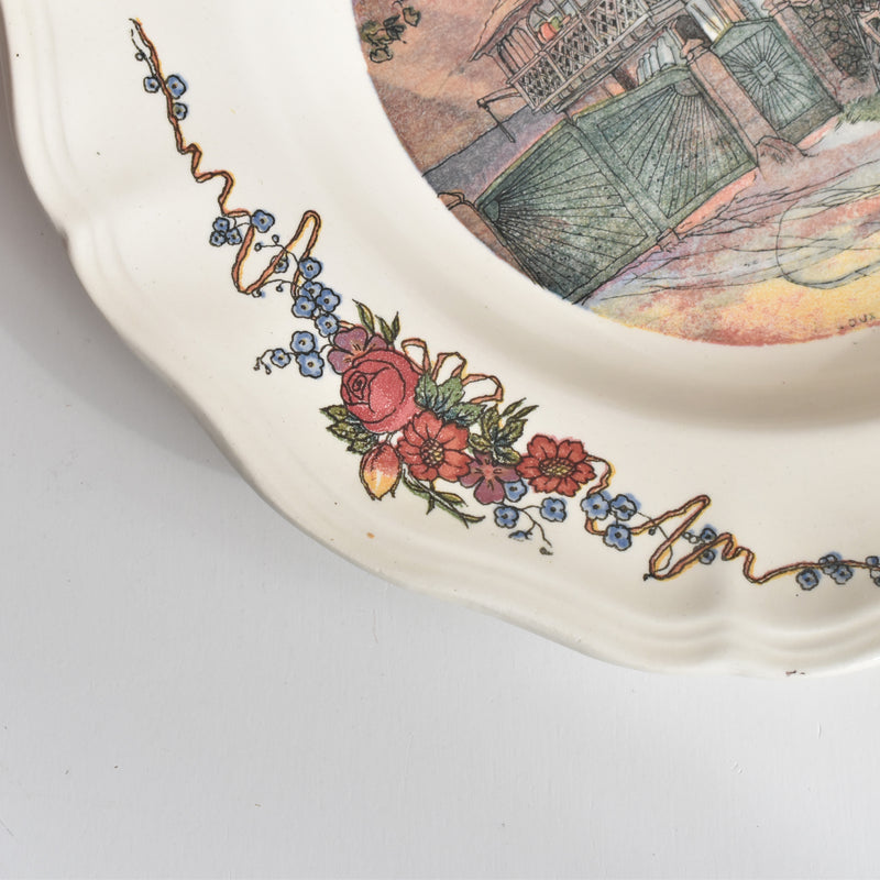 ヴィンテージ深皿 ディゴワン＆サルグミンヌ Obernai（オベルネ） B