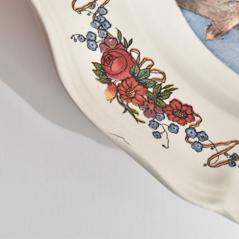 ヴィンテージ深皿 ディゴワン＆サルグミンヌ Obernai（オベルネ） B