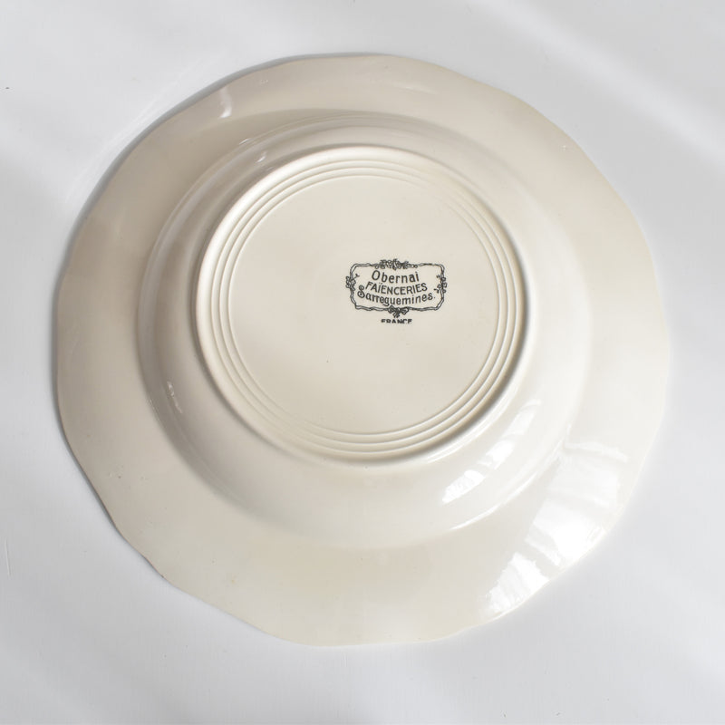 ヴィンテージ深皿 ディゴワン＆サルグミンヌ Obernai（オベルネ） B