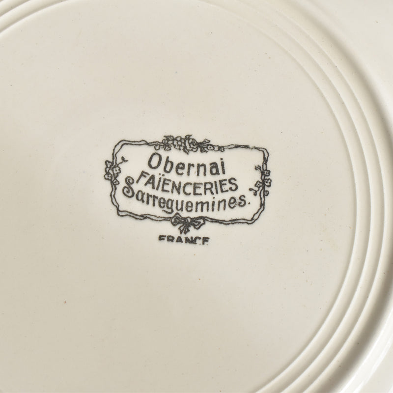ヴィンテージ深皿 ディゴワン＆サルグミンヌ Obernai（オベルネ） B
