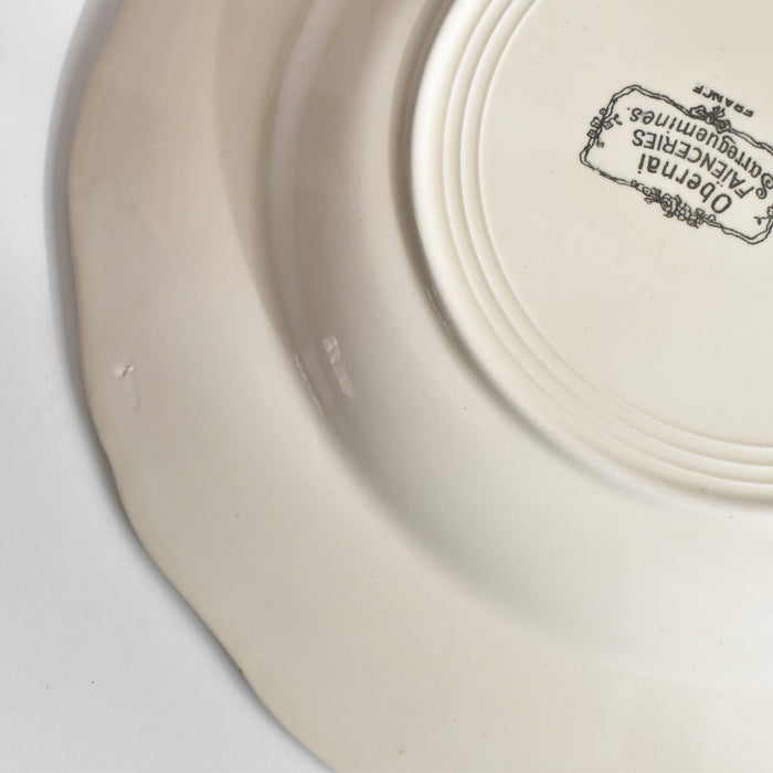 ヴィンテージ深皿 ディゴワン＆サルグミンヌ Obernai（オベルネ） B