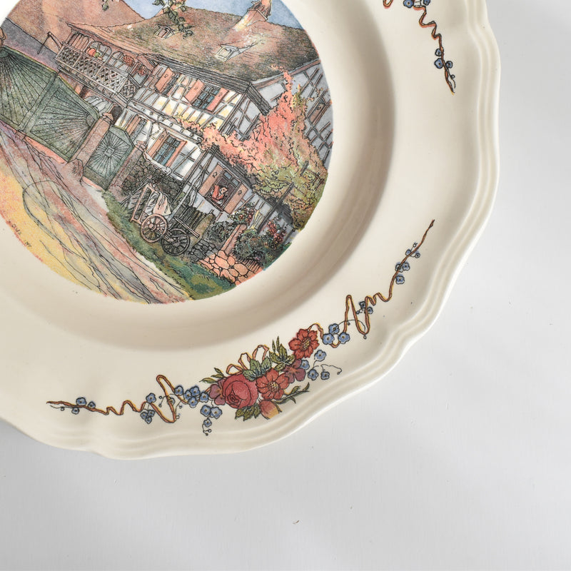 ヴィンテージ深皿 ディゴワン＆サルグミンヌ Obernai（オベルネ） B