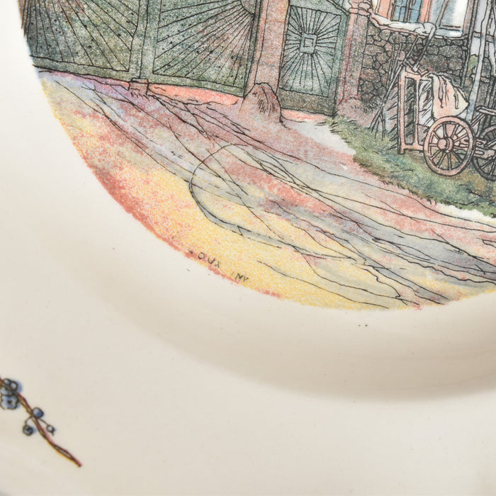 ヴィンテージ深皿 ディゴワン＆サルグミンヌ Obernai（オベルネ） B