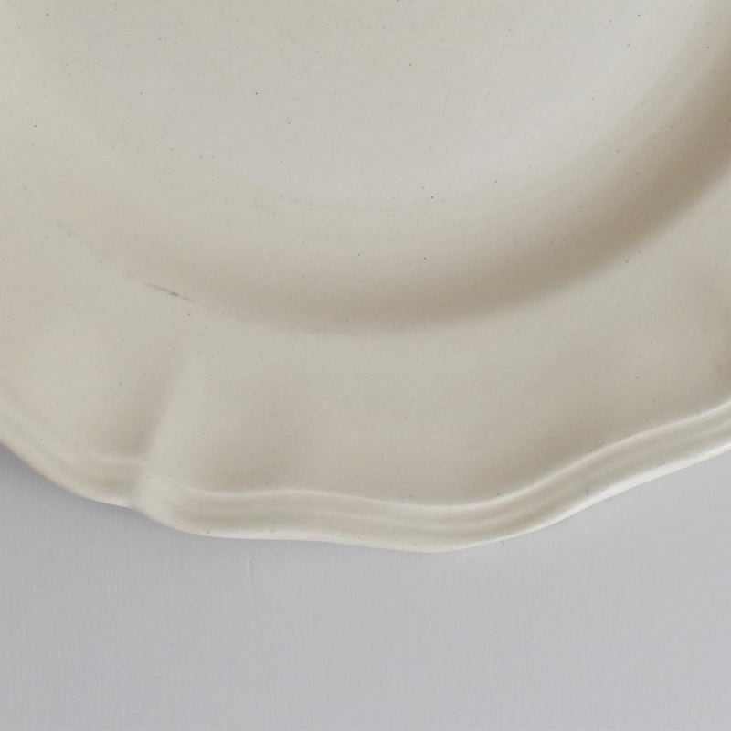 Vintage Plate Digoin & Sarreguemines Rohan (Scalloped Edge) 25cm A