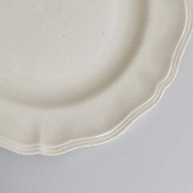 Vintage Plate Digoin & Sarreguemines Rohan (Scalloped Edge) 25cm A