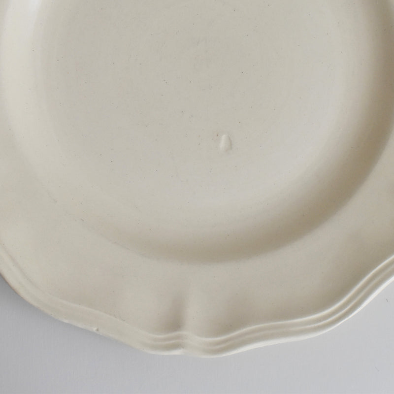 Vintage Plate Digoin & Sarreguemines Rohan (Scalloped Edge) 25cm A