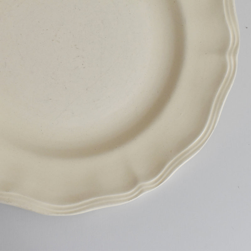 Vintage Plate Digoin & Sarreguemines Rohan (Scalloped Edge) 25cm B