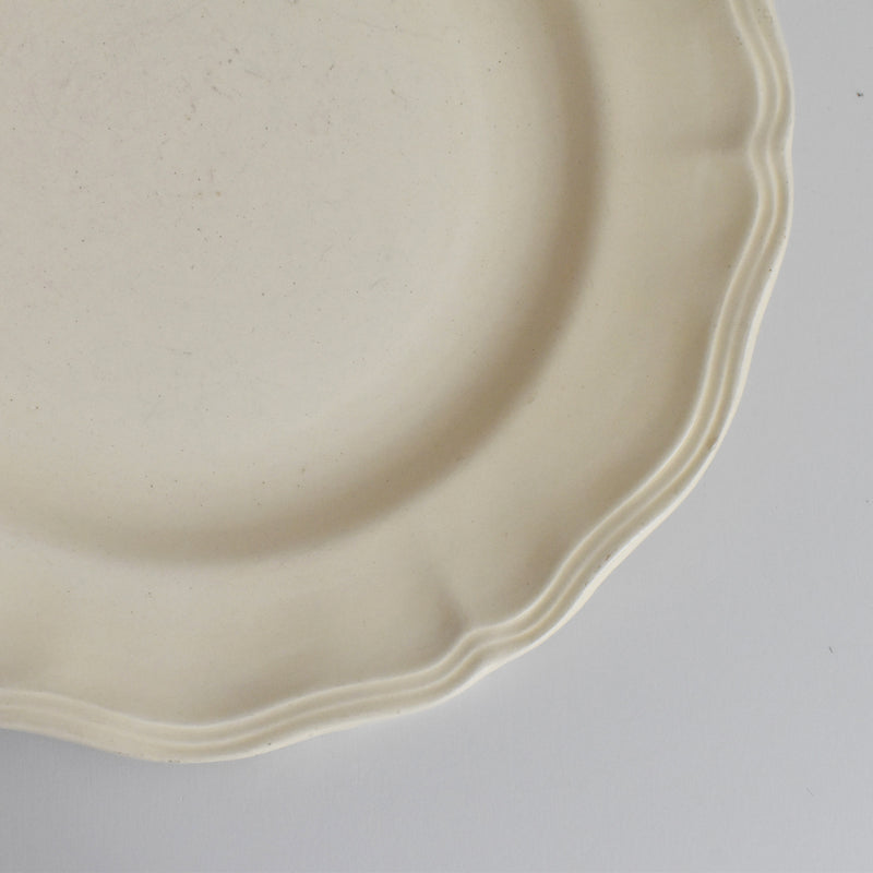 Vintage Plate Digoin & Sarreguemines Rohan (Scalloped Edge) 25cm B