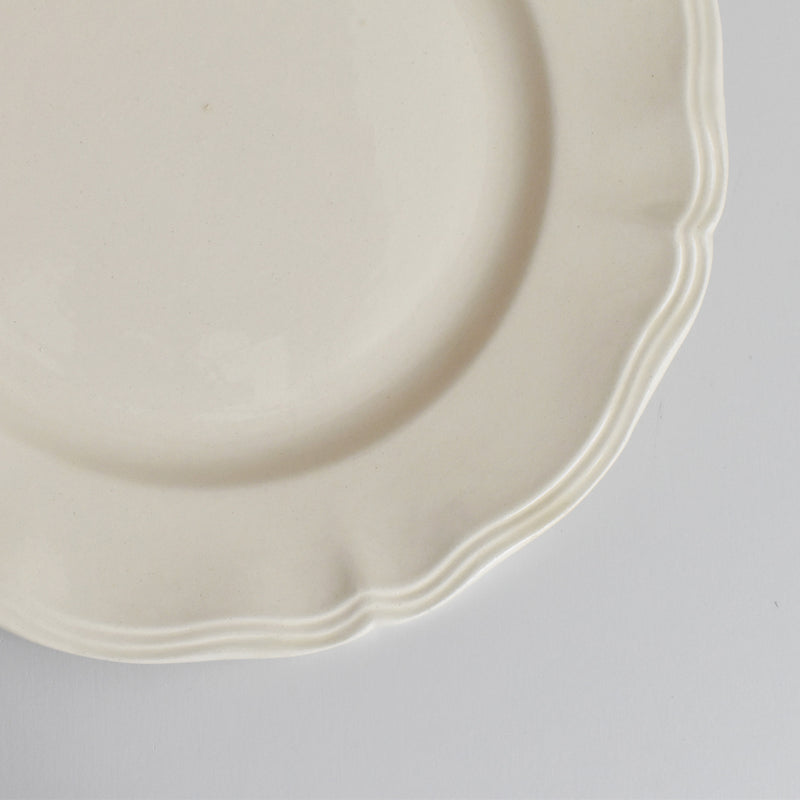 Vintage Digoin & Sarreguemines Rohan Plate (Scalloped Edge) 23cm A